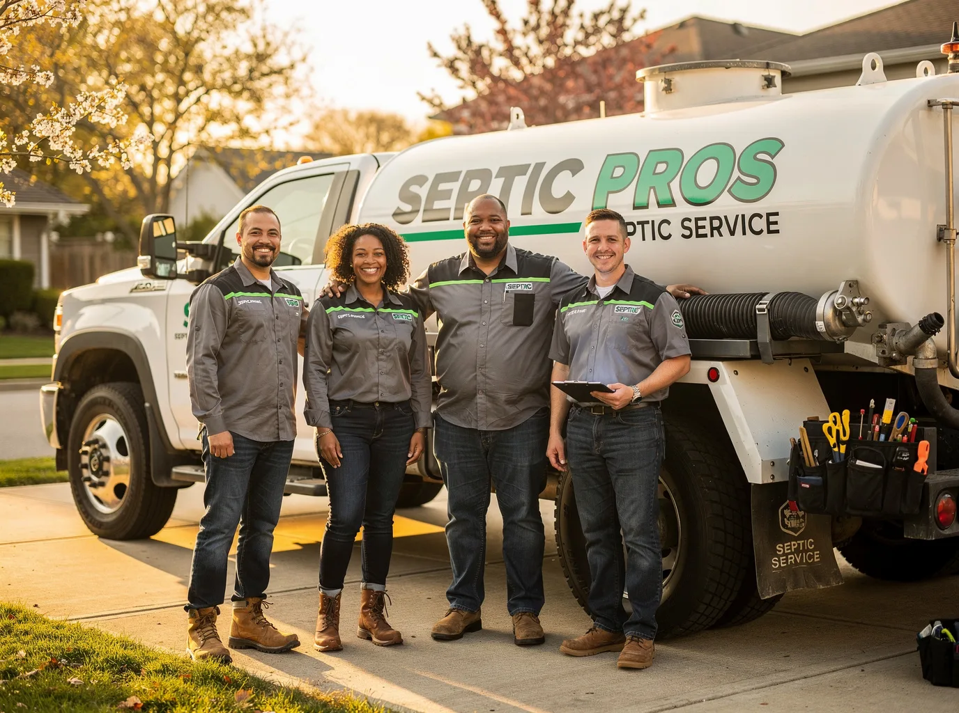 Septic Tank Pumping company in Kasbeer, IL